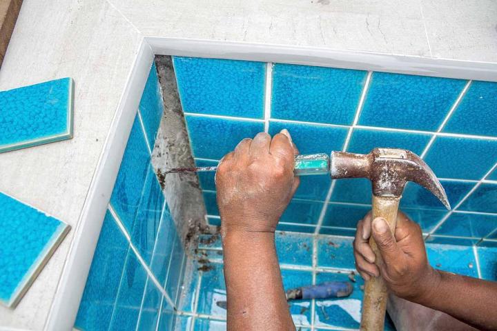 Rénovation de piscines, Gassin